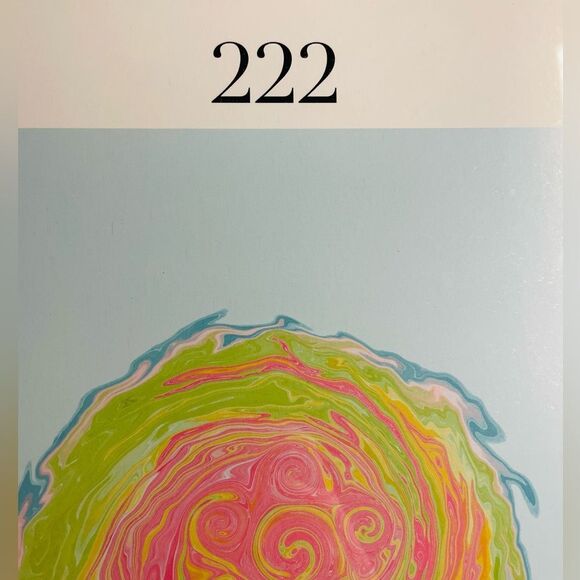 Framed Inspirational “Alignment” “222” Bohemian Art Print w/Abstract Design - Picture 5 of 12